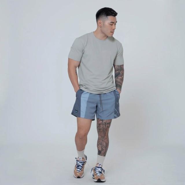 【VERVE】Core186™ 肌肉訓練短袖(高彈性、高延展、吸濕快乾、抗UV、柔軟、顯肩、顯壯、合身、訓練短袖)