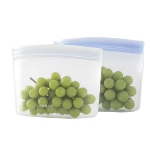 【LocknLock 樂扣樂扣】官方直營 白金矽膠碗型密封袋 1000ml(兩色任選/保鮮袋/食物袋/分裝袋)