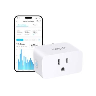 【TP-Link】智慧插座 遠端控制 過載保護 安全認證 電力監控 支援Matter(Tapo P110M)