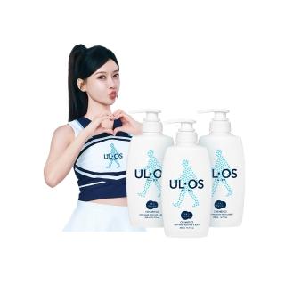 【ULOS】機能淨味沐浴乳500mL x 3瓶 李雅英代言(新包裝 去味 抑制異味)