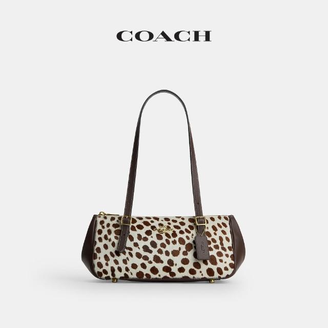 【COACH】蔻馳官方直營 LAUREL/ROWAN/ASHER 經典SIGNATURE/馬車圖案單肩包 水桶包 斜背包-多款任選