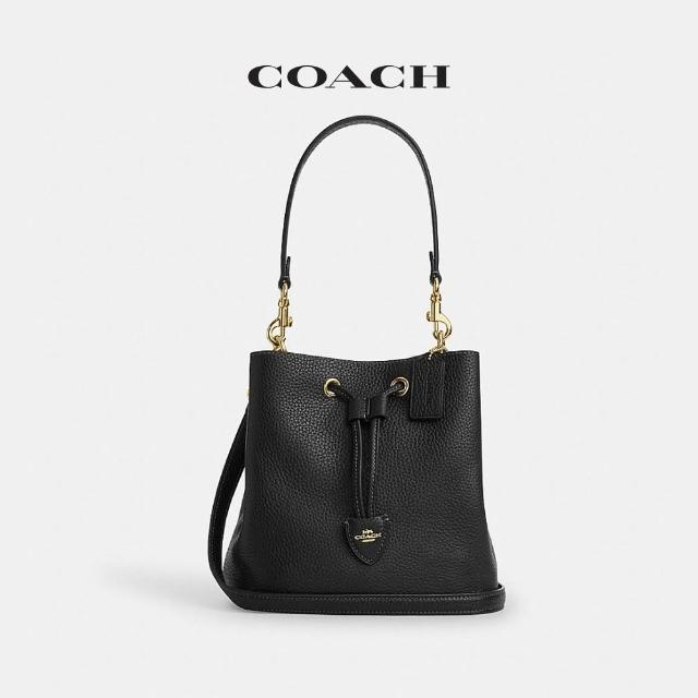 【COACH】蔻馳官方直營 LAUREL/ROWAN/ASHER 經典SIGNATURE/馬車圖案單肩包 水桶包 斜背包-多款任選
