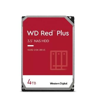 【WD 威騰】紅標 Plus 4TB 3.5吋 5400轉 128MB NAS 內接硬碟(WD40EFZZ)