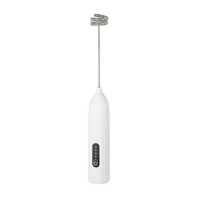 【SUNORO】無線手持電動打蛋器 USB充電打奶泡器 奶油快速打發器 烘焙攪拌機 拿鐵拉花必備