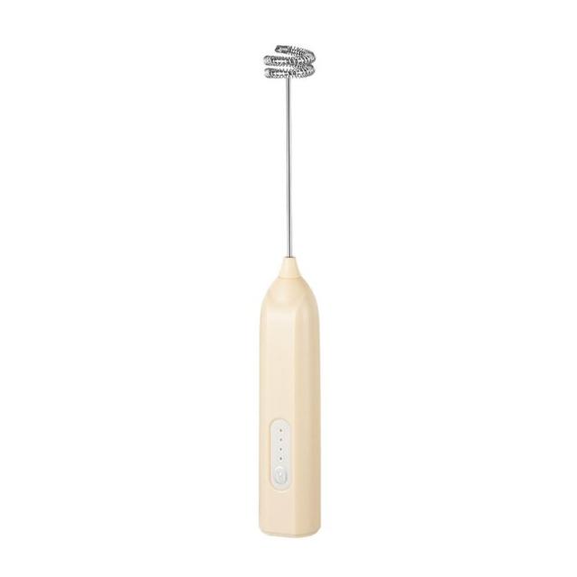 【SUNORO】無線手持電動打蛋器 USB充電打奶泡器 奶油快速打發器 烘焙攪拌機 拿鐵拉花必備