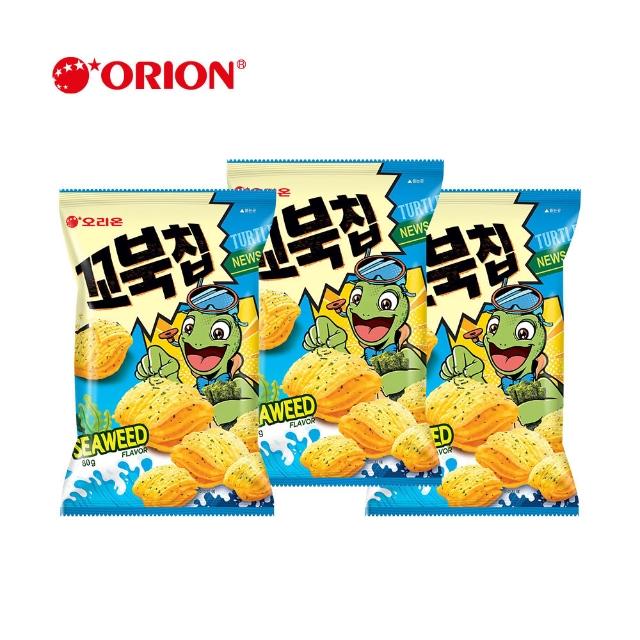 【好麗友】零食箱6件組(烏龜餅X3包+陽光波浪玉米脆片X3件)