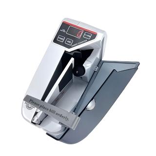 【FJ】攜帶型雙供電迷你點鈔機PD1K(帶驗鈔燈 新台幣 支援多國貨幣 快速點鈔 鈔票機 掌上型)