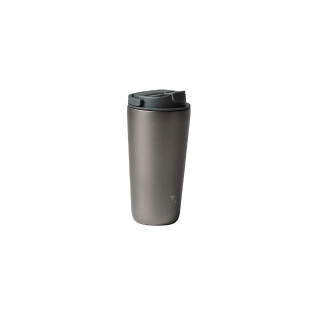 【Titanium 鈦造】純鈦跳跳杯 MiNi 鈦色系列-鈦色 600ml (保溫瓶 鈦保溫杯 台灣鈦杯 鈦金屬 環保杯)