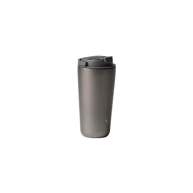 【Titanium 鈦造】純鈦跳跳杯 MiNi 鈦色系列-鈦色 600ml (保溫瓶 鈦保溫杯 台灣鈦杯 鈦金屬 環保杯)