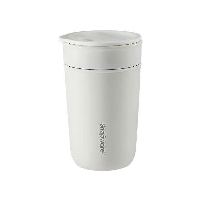 【CorelleBrands 康寧餐具】SNAPWARE 雙層隔熱陶瓷芯享杯400ml-(四色任選)