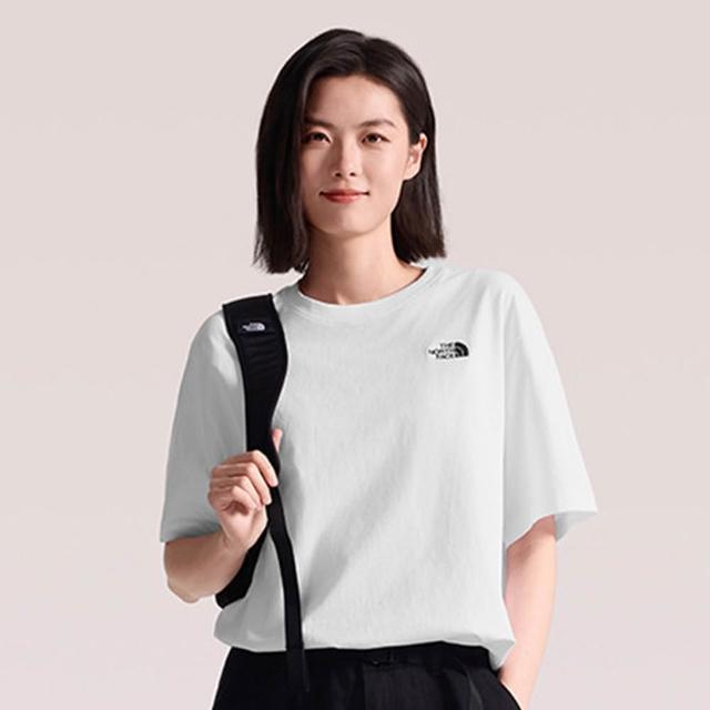 【The North Face】中性款吸濕排汗短袖T恤(多款任選)