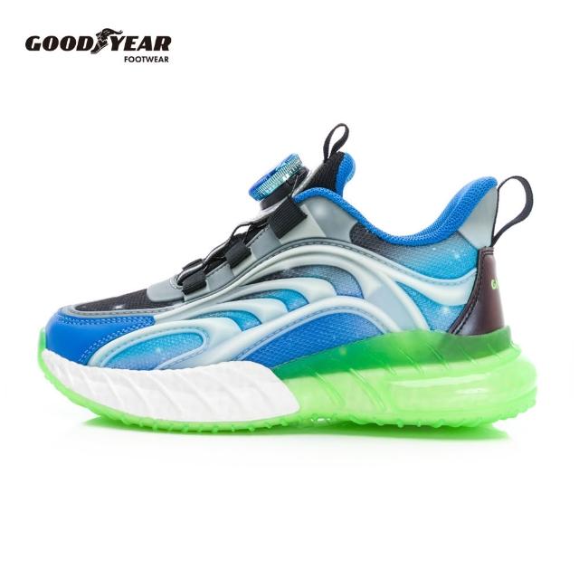 【GOODYEAR 固特異】旋轉運動鞋/氣墊/緩震-童鞋 護足 穩型 透氣(多款任選)