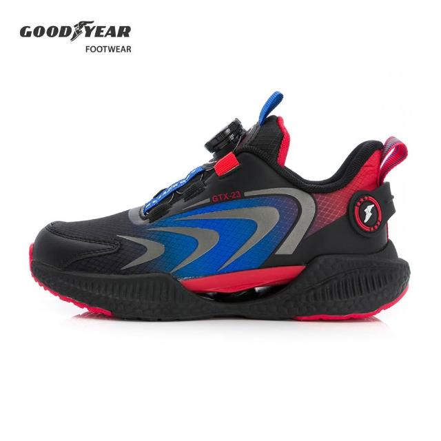 【GOODYEAR 固特異】旋轉運動鞋/氣墊/緩震-童鞋 護足 穩型 透氣(多款任選)