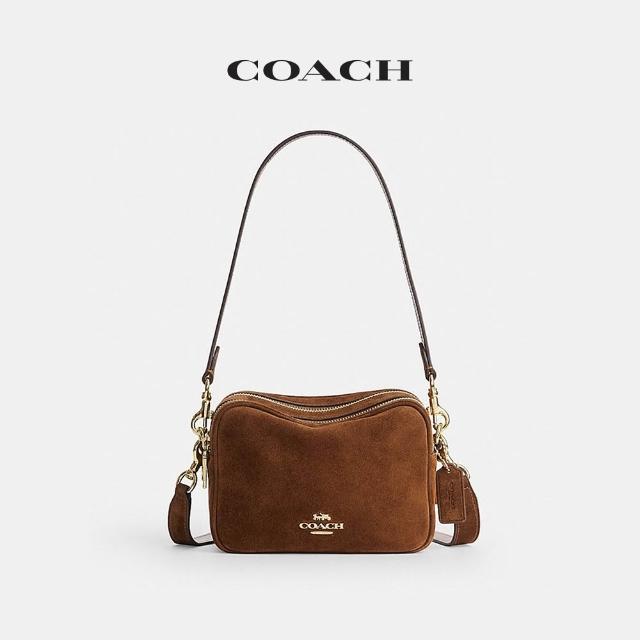 【COACH】蔻馳官方直營 CAREY 迷你斜背包 相機包-多色任選(CEA02/CCE63/CEK69)