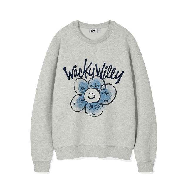 【Wacky WiLLY】KIKY LILY 大圖案圓領大學T 多款任選