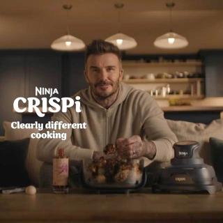 【NINJA】貝克漢代言款 FN101TW Crispi 卡滋酥脆玻璃氣炸鍋(加熱/保溫/燒烤/烤箱)