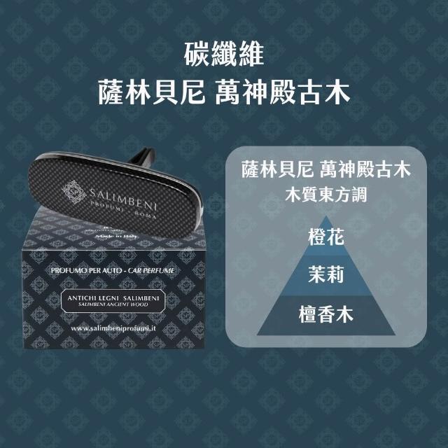 【SALIMBENI 薩林貝尼】義大利360°車用香氛夾禮盒組+補充包|父親節禮盒、汽車擴香、車用芳香
