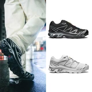 【salomon】XT-6 GORE-TEX 中性 防水運動鞋 黑銀/白銀