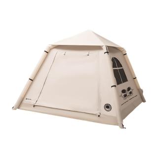 【TAI LI 太力】5.3m 雲璐充氣帳 3-4人帳(氣柱帳 免搭建帳篷 3-4人帳 充氣速搭帳 野餐帳篷)