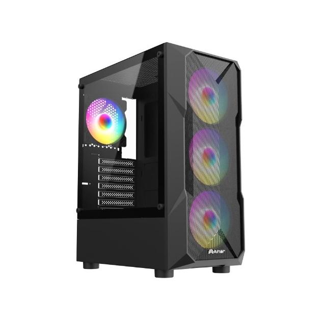 【NVIDIA】R5六核GeForce RTX 5060{BHCM63458}電競電腦(R5-5600GT/華碩A520/16G/1TB)