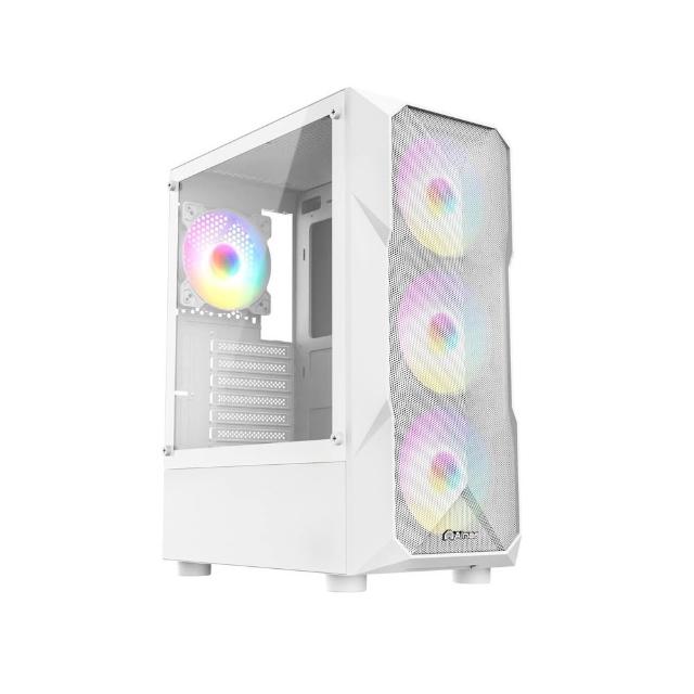 【NVIDIA】R5六核GeForce RTX 5060{BHCM63458}電競電腦(R5-5600GT/華碩A520/16G/1TB)