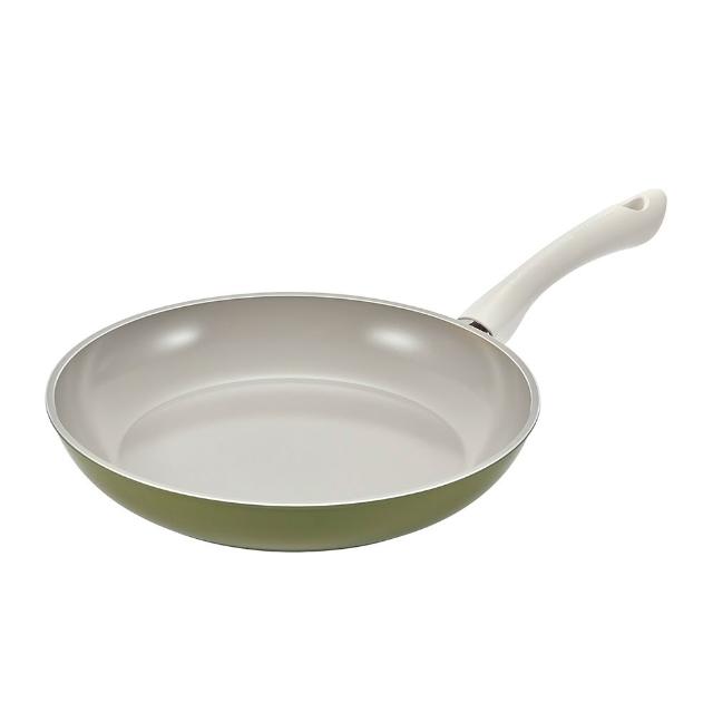 【HAPPYCALL】強化白陶IH鍛造不沾平底鍋28cm(電磁爐適用)