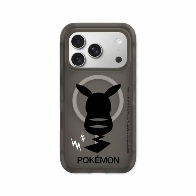 【RHINOSHIELD 犀牛盾】iPhone 18/17/16/15系列AirX 氣墊磁吸防摔手機殼/皮卡丘背面剪影(寶可夢)