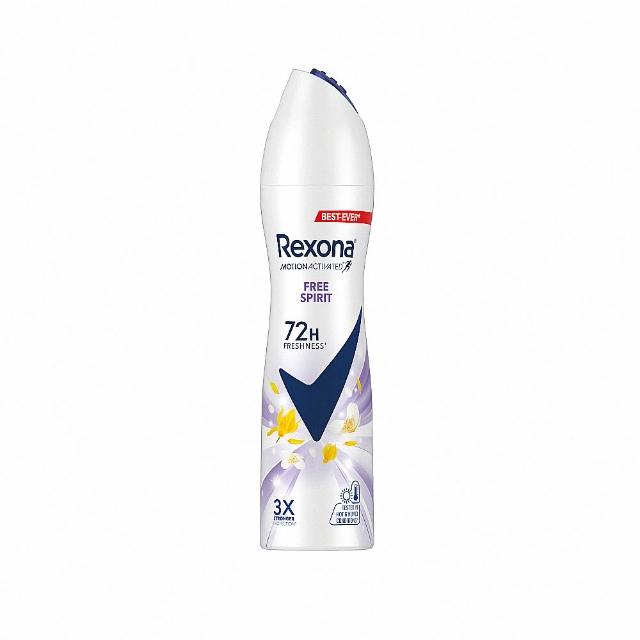 【Rexona 蕊娜】官方直營 制汗止汗爽身噴霧 3倍制汗系列135ml(自由舒暢/清新舒棉/魅惑香氛/運動乾爽)