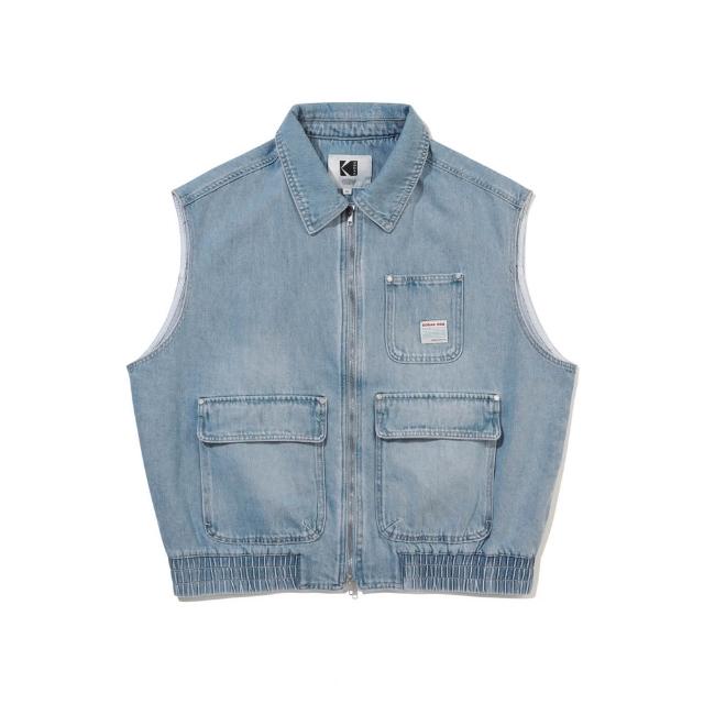【KODAK Apparel】柯達 男女同款 休閒外套 RGB復古背心 / KB616001BLK KB616001SBL