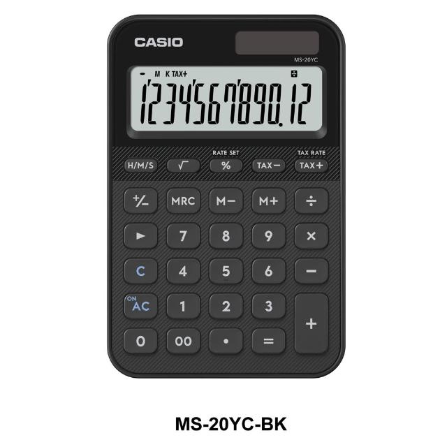 CASIO 卡西歐】12位元色彩繽紛糖果計算機(MS-20YC-共10色) - momo購物