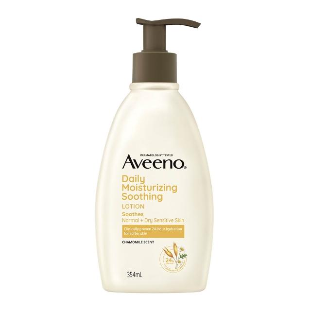 【Aveeno 艾惟諾】長效鎖水保濕乳_6款任選(活力/洋甘菊/蜂蜜杏桃)