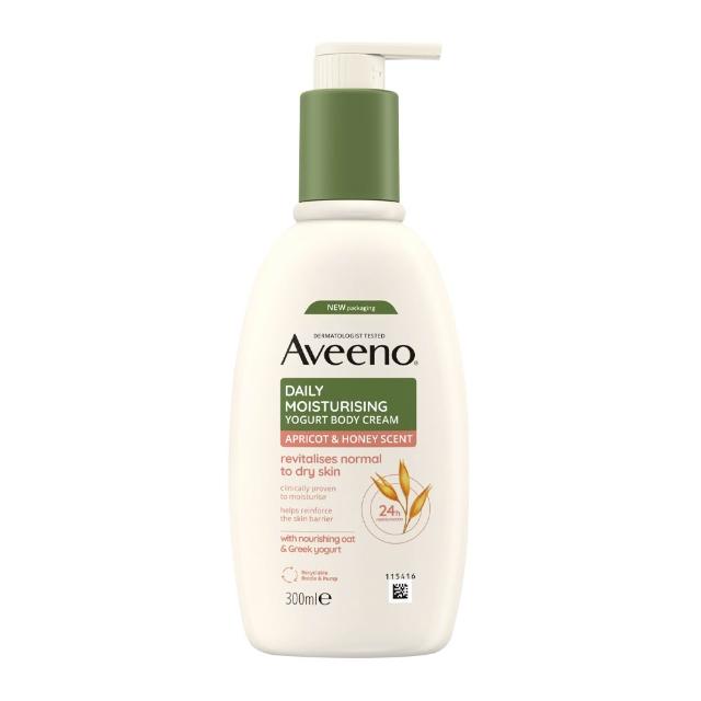 【Aveeno 艾惟諾】長效鎖水保濕乳_6款任選(活力/洋甘菊/蜂蜜杏桃)