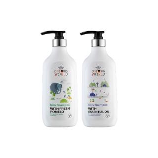 【Hallmark】童話樂園 舒淨洗髮露 600ml 任選兩入組(不流淚配方 小大人 天然萃取 適用大童 兒童)