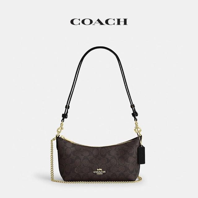 【COACH】蔻馳官方直營 CAITLIN 絎縫 SIGNATURE單肩手袋 肩背包 斜背包-多款任選(CDZ88/CEW99)
