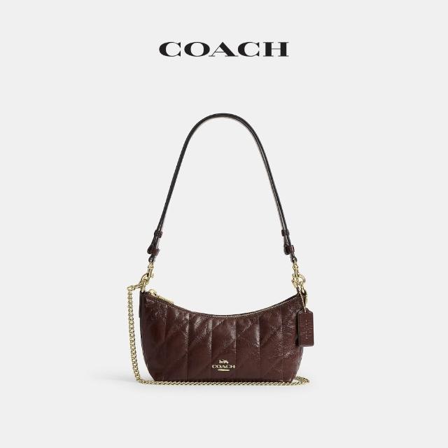 【COACH】蔻馳官方直營 CAITLIN 絎縫 SIGNATURE單肩手袋 肩背包 斜背包-多款任選(CDZ88/CEW99)