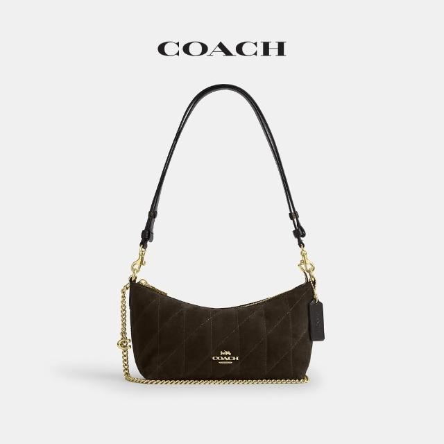 【COACH】蔻馳官方直營 CAITLIN 絎縫 SIGNATURE單肩手袋 肩背包 斜背包-多款任選(CDZ88/CEW99)