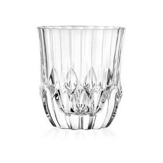 【RCR】Adagio 義大利製無鉛水晶威士忌杯/洛克杯 350ml (單入/專業烈酒杯/品酒杯)