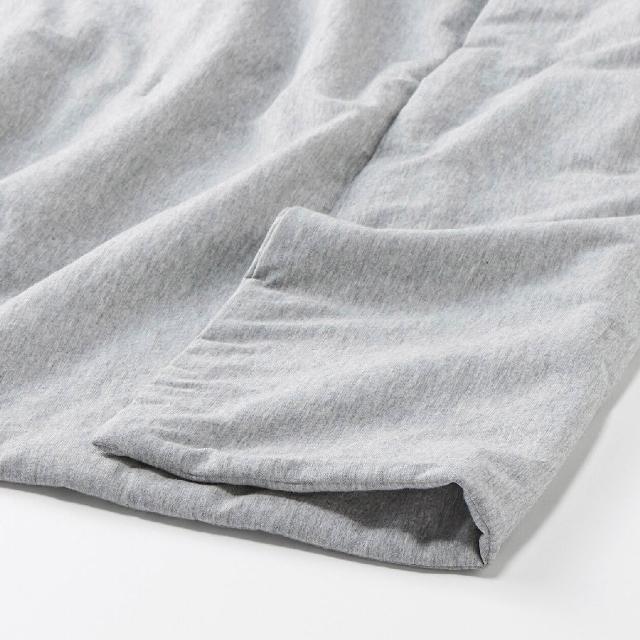 【MUJI 無印良品】涼感薄被/S(灰色/灰直紋/淺藍/象牙白/象牙白直紋)