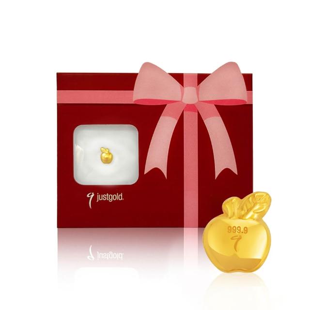 【Just Gold 鎮金店】9999黃金小金豆 1g 五入組(網路限定)
