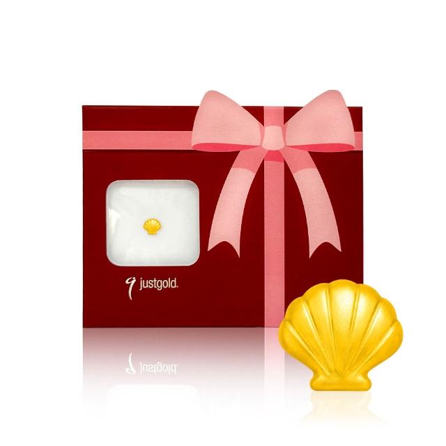 【Just Gold 鎮金店】9999黃金小金豆 1g 五入組(網路限定)