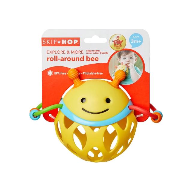 【Skip Hop】E&M響響球鈴(五感玩具/無雙酚A/嬰兒玩具/感統玩具)