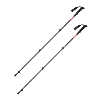 【Mammut 長毛象】Aenergy Escape Poles 鋁合金登山杖 黑色 100-140cm #2810-01470 (一組兩入)