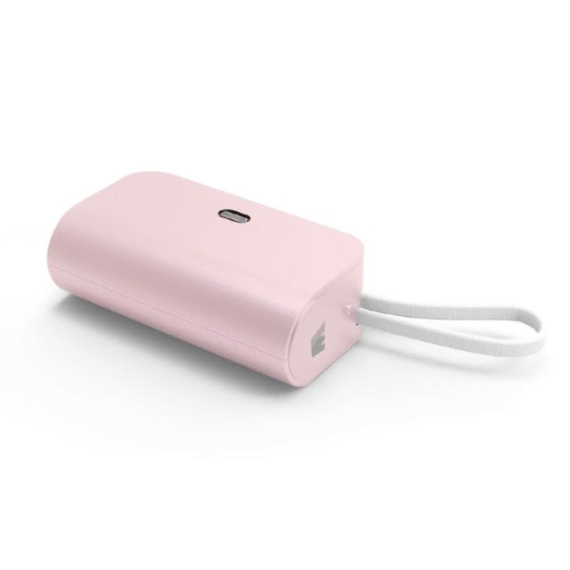 Wephone 5000mAh 隱藏直插式/數顯20W快充行動電源(雙向自帶線/可充手錶)
