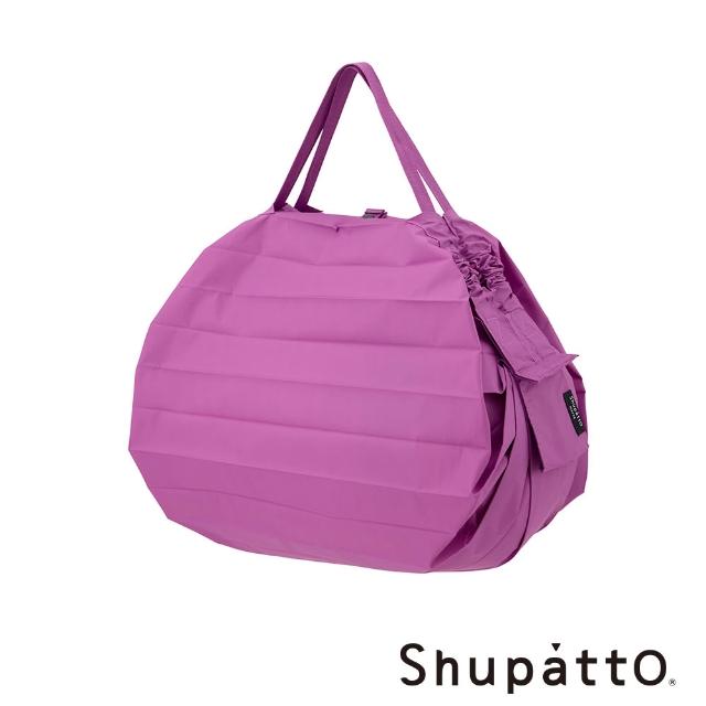 【SHUPATTO】官方直營燈籠型日常素色秒收環保啪啪包-中-多色 (秒收包/啪啪包/購物袋/春捲包)