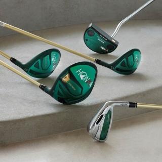 【HONMA 本間高爾夫】HONMAxMalbon聯名高爾夫套桿組 男款4木9鐵(5-11.AW.SW)+推桿+專屬球袋及桿套 父親節