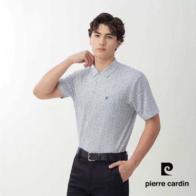【pierre cardin 皮爾卡登】網路獨家 男款 輕薄涼爽印花短袖POLO衫(多款任選)