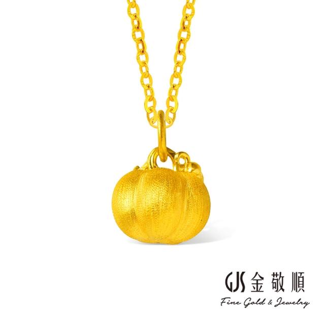 【GJS 金敬順】黃金墜子 硬金 髮絲紋 古法金 碎碎金 多選款(金重:0.14錢/+-0.03錢)