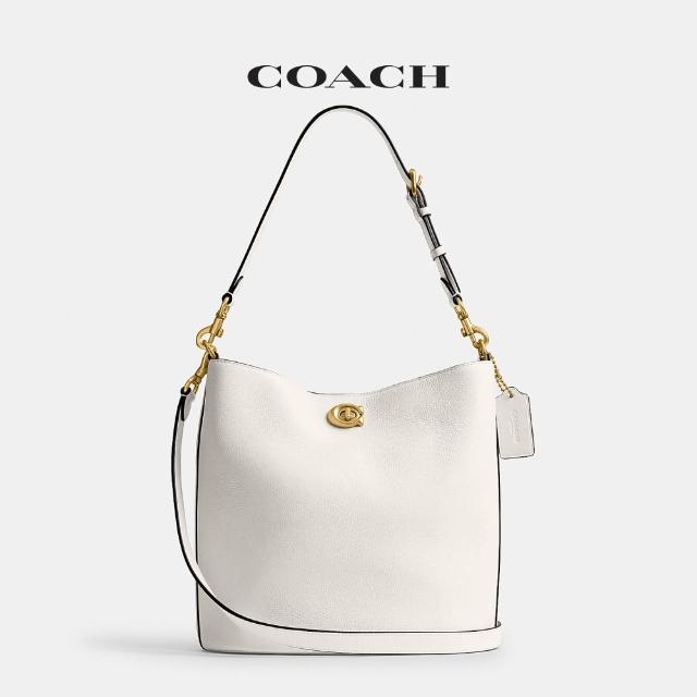 【COACH】蔻馳官方直營 WILLOW 柔軟水桶包 斜背包-多色任選(CW624)
