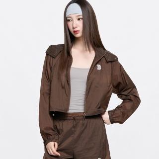 【MLB】涼感 女版輕量防風外套 Varsity系列 波士頓紅襪隊 (3FWJV1363-43BRN)