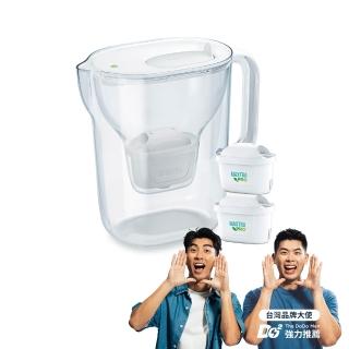 【BRITA】官方直營 純淨濾水壺XL+MXPRO全效型1入(共1壺2芯)